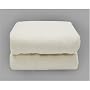 Organic Cotton Flannel Crib Sheets - White