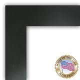 Picture Frame Satin Black .. 2'' wide