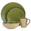 Paradiso 16-pc. Dinnerware Set - Green/ Cream