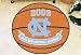 North Carolina Tar Heels 2009 National Champions Basketball Mat