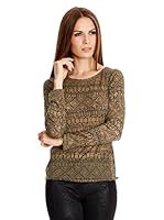 Broadway NYC Camiseta Manga Larga Desire (Marrón)