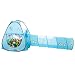 SOMMER PINGUINE Tunnel B�llebad pop-up Zelt mit 150 T�V-gepr�ften bunten B�llen