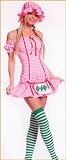 Sexy Strawberry Shortcake Girl Costume
