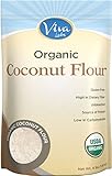 Viva Labs Organic Coconut Flour: Non-GMO, and Gluten-Free, 4 lb Bag