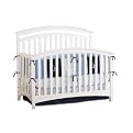 Bassettbaby Mission Bay 4 in 1 Crib - White