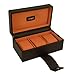 Brown & Orange Park Lane Watch Box By Dulwich