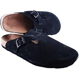 Newalk Licensed by Birkenstock Black Suede Clog