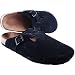 Newalk Licensed by Birkenstock Black Suede Clog