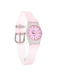 Armitron Womens 25-6355PNK Pink and Silver-Tone Easy to Read Sport Watch