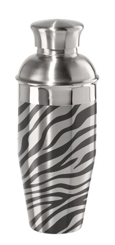 Oggi Zebra Stainless Steel Cocktail Shaker reviews