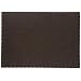 Hoffmaster 310551 13-1/2" Length x 9-1/2" Width, Black Scalloped Edge Economy Recycled Placemat (Case of 1,000)