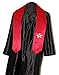 Hong Kong Flag Graduation Sash/Stole International Study Abroad Adult Unisex