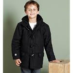 Autograph Wool Blend Faux Fur Duffle Coat