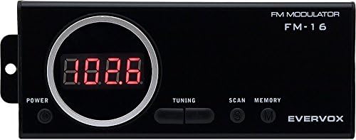 Wireless Universal FM Modulator/Transmitter with 4 Digits LED Display FM-16