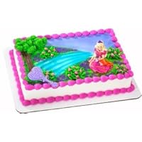 Barbie Diamond Castle Cake Topper