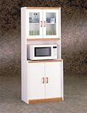 Microwave Center- White