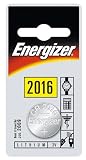 Electronics : Energizer lithium coin battery, CR 2016, 3.0 volts, EACH