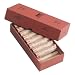 MMF Industries Chipboard Coin Storage Box for Pennies, 10 Dollar Capacity, Red (211040107)