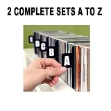 DVD DIVIDERS (Section Separators CD Dividers/DVD Dividers/ Bin Cards / Separators) 2 Sets