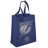 NHL Tampa Bay Lightning Navy Blue Reusable Tote Bag