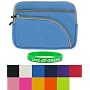 Assorted Colors - Triple Pocket Neorpene Sleeve Case with Compatible with Acer Aspire One 8.9" Mini Laptop - Compatible with - 3Cell and 6Cell Extended Battery (Acer Aspire One Laptop NOT included) + Bonus Young Micro TM Live Green Wristband