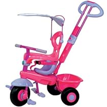 Pink Smart Trike Plus - Girls