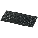 iBUFFALO Bluetooth2.0 無線キーボード パンタグラフ 83キー [PC,PS3,iPhone4S,iPad2]対応 ブラック BSKBB01BK