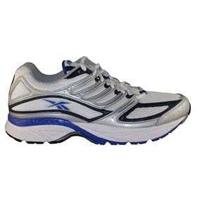 Reebok Men's EZ Runner Grey/Black/Blue Running Shoes