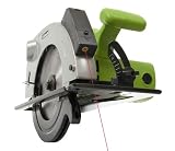 Handkreissäge 1300 Watt mit Laser inkl. 2 Sägeblätter i. Koffer