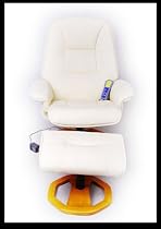 Hot Sale Aosom I3128 TV Recliner Massage Chair with Ottoman-Creme