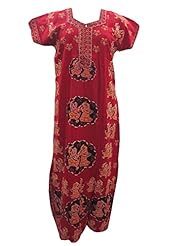 From Amazon.com. Click for details:
 Apparel: Bohemian Kaftans Dandia Dance Print Red Cotton Caftan Dresses L / M - mogulinterior Apparel: Bohemian Kaftans Dandia Dance Print Red Cotton Caftan Dresses L / M - mogulinterior