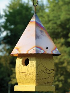 Florentine Bird House in and Brown