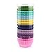 Xlloest Premium Mini Rainbow Bright Baking Cups, Cupcake Liners Paper, Pack of 400