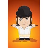 (24x36) A Clockwork Orange Movie (Alex Cartoon) Art Poster Print