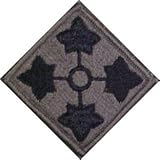 4th Infantry Division - Subdued Patch