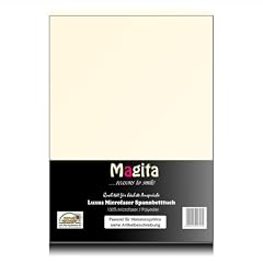 Jersey Microfaser Spannbettlaken Spannbetttuch Nature 140x200 - 160x200