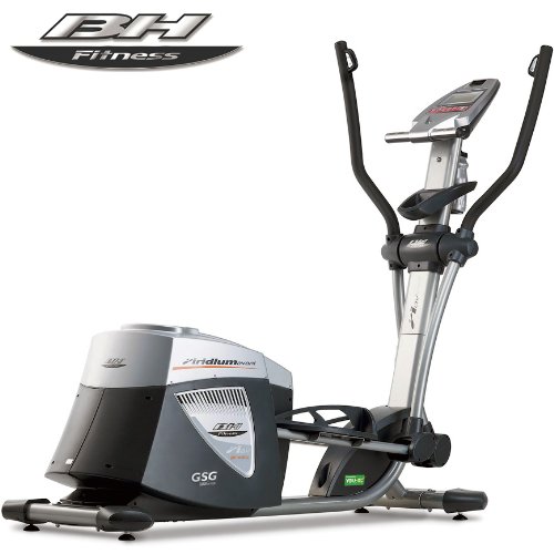 BH Fitness Elliptical Cross Trainer Iridium Avant - Self Generating No Mains Required | 130kg User Capacity | 32 Resistance Levels