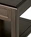 SIMPLIHOME Bedford SOLID WOOD Universal TV Media Stand, 53.9 inch Wide, Living Room Entertainment Center, Storage Cabinet with Glass Doors, for Flat Screen TVs up to 60 inches in Dark Tobacco Brown