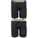 adidas Boy's Youth Sport Performance Climalite Long Boxer Brief Underwear (2-Pack), (Black/Bold Blue)/(Black/Yellow), Large