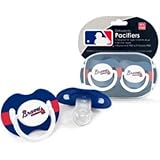 Atlanta Braves Pacifier - 2 Pack by Baby Fanatic [並行輸入品]