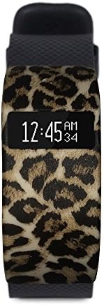 Appall Soft Silicone Band Cover, Slim Designer Protective Sleeve Case for Fitbit Charge HR / Charge (Leopard)