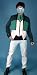Japanese Anime Mobile Suit Gundam 00 Cosplay Costume - Lockon Stratos Celestial Being Uniform
