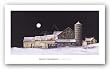 Coyote Run by Bradley Hendershot 15"x30" Art Print Poster