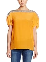 BORBONESE Blusa Seda (Naranja)