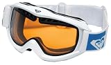Roxy Broadway Snowboard Goggles - White Frame / Orange Lens