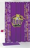 NCAA LSU Louisiana State Tigers Shower Curtain