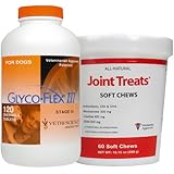 Glyco Flex III (120 Tablets) + FREE Joint Treats 60 Soft Chews