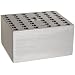 Benchmark Scientific BSW02 Aluminum Dry Bath Heating Block for Digital Dry Bath Incubator, 48 x 0.2mL Tubes or 6 PCR Strips of 8 Tubes Each Capacity