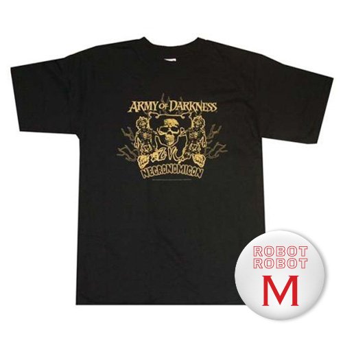 Cover image : 死霊のはらわた ネクロノミコンTee/Army of Darkness T-Shirt ホラー映画Tシャツ M【並行輸入】