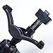 Car Air Vent Mount by Sinsun,Universal Smartphone Car Mount Holder Cradle with a Quick Release Button for iPhone 6 6S 5S 5,iPod Touch and Other Devices Unto 3 Inches Wide,Black
